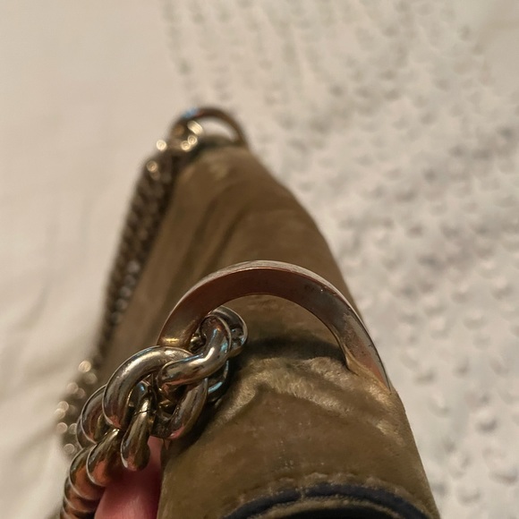 Kate Spade Grey Velvet Bag - Picture 9 of 10